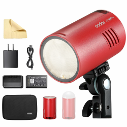 GODOX Flash AD100Pro Kit Strobe Light Photography, 100Ws 2.4G Wireless HSS 1/8000s Outdoor Flash Light kompakt 📸🔥 Angebot bei HelloDeals