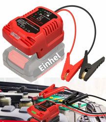 🚗 Auto Starthilfe Powerbank Adapter für Einhell 18V Akku Angebot bei HelloDeals