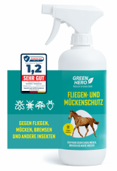 🐴 Green Hero Bremsen-EX Spray 500 ml für Pferde 🦟🌿 Angebot bei HelloDeals