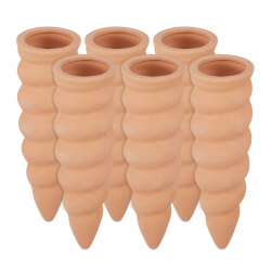 🌱 Entspannen Sie mit dem Relaxdays Tonkegel Bewässerung 6er Set! 🌿 Angebot bei HelloDeals