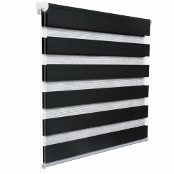 WOLTU Doppelrollo Klemmfix ohne Bohren Anthrazit B85 x H150 cm 🌗🏠 Angebot bei HelloDeals