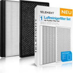 🌬️ [NEU] 2er Filter-Set für Philips Luftreiniger - 1 HEPA-Filter & 1 Aktivkohlefilter Angebot bei HelloDeals