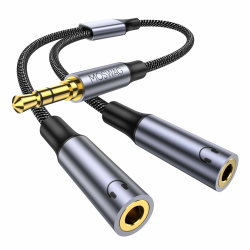 🎧 MOSWAG Audio Y Splitter Kabel: Teile Musik mit Stil! 🎶 Angebot bei HelloDeals