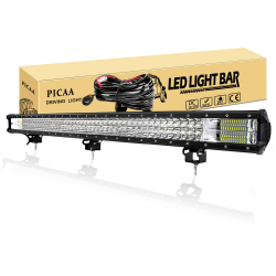 PICAA Arbeitsscheinwerfer 39 Zoll 100.5CM 540W LED Lichtbalken 12V Mit Kabelbaum 🌟 - Zusatzscheinwerfer Bar Spot Flutlicht für SUV Offroad ATV UTV Traktor 4x4 Auto Angebot bei HelloDeals