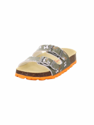 👦👟 Jungen Fussbettpantoffel Pantoffeln 32 EU Grün Orange 7070 - Nur 29.95€! Angebot bei HelloDeals