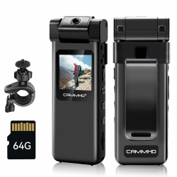 CAMMHD V1-64G Body Cam mit 180° drehbarem Objektiv Angebot bei HelloDeals