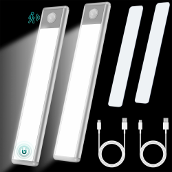 AXHSATRE Unterbauleuchte Küche LED Schrankbeleuchtung Led Bewegungssensor - 2 Stück 20cm LED Leiste 🌟 Angebot bei HelloDeals