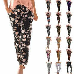 Sommerhose Damen Leicht Schlupfhose 2025 Boho Strandhose 🌞👖 Angebot bei HelloDeals