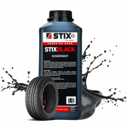 🔥 Angebot: Stix Black Reifenfarbe 1L - Autoreifenlack für langanhaltende Schwarztöne Angebot bei HelloDeals