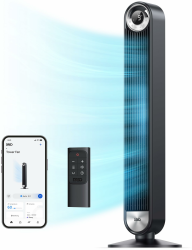 🌀 Dreo Smart Leiser Turmventilator mit Kühlung, 106cm WiFi Alexa Tower Fan 🌬️ Angebot bei HelloDeals