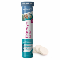 🌟 Super Deal! 🌟 sanotact Elektrolyte Aktiv - 20 Brausetabletten Elektrolyt Mit Magnesium, Natrium, Kalium Angebot bei HelloDeals