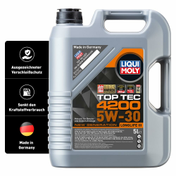 LIQUI MOLY Top Tec 4200 5W-30 New Generation | 5 L | Synthesetechnologie Motoröl Angebot bei HelloDeals