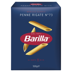 🍝 Barilla Pasta Klassische Penne Rigate n.73 | Original italienischer Geschmack! Angebot bei HelloDeals