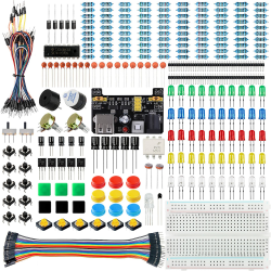 🛠️🔌 Miuzei Basic Starter Kit für Arduino Projekte mit Steckboard, Power Supply Modul, Jumperkabel, Resistors, LED 🚀 Angebot bei HelloDeals