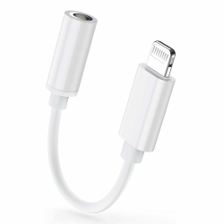 Kopfhörer Adapter für iPhone auf 3.5 mm 🎧 MFi zertifiziert iPhone Aux Adapter Audio Headset Adapter Konverter Kabel Dongle kompatibel für iPhone 14 13 12 11 Pro Max XS XR 8 7 Angebot bei HelloDeals