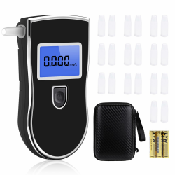 Aranknew Alkoholtester Polizeigenau mit Halbleiter Sensor 🍻 Angebot bei HelloDeals