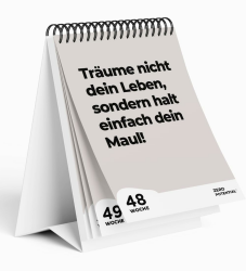 Demotivierender Tischkalender 2025 | Witzige Geschenkidee für Bürodeko 🗓️ Angebot bei HelloDeals