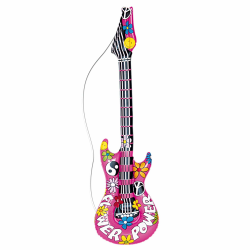 WIDMANN MILANO PARTY FASHION - Aufblasbare Gitarre 🎸🌼 Angebot bei HelloDeals