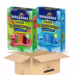 🍬🐉🍦 Hitschies Saure Drachenzungen Wassereis Set 1x Wassereis 1x Wassereis Blau Hitschler 2x400ml (800ml) by MBaccent + MBAccent Sticker Angebot bei HelloDeals