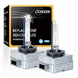 🚘 D1S Xenon 8000K Brenner, 12V 35W Kalt blau Auto Scheinwerferlampe HID Entladungs Lampe Ersatz Kit (2 Stück) - 26.63€ Angebot bei HelloDeals