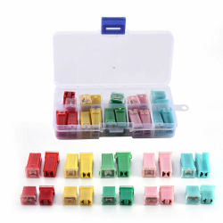 🚗🔥 20 Stück Kfz-Sicherungssatz 12V-32V J-case Blocksicherung Auto Sicherung 20A 30A 40A 50A 60A Angebot bei HelloDeals