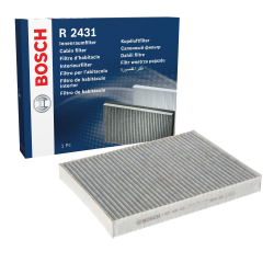 🚗🌬️ Bosch R2431 - Innenraumfilter mit Aktivkohle | Schützt vor Partikeln und Feinstaub Angebot bei HelloDeals