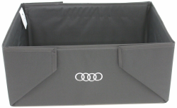 🚗 Audi 8U0061109 Kofferraumbox faltbar 47,5x33,5x20 cm, Schwarz 🧳 Angebot bei HelloDeals