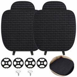 🚗 2 Stück Universal Sitzauflagen Vordersitze - Auto Sitzkissen 🛋️ Angebot bei HelloDeals