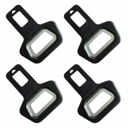 🚗 Zubehör für Autositze: 4 Stück Auto-Sicherheitsgurt Clip 🛡️ Angebot bei HelloDeals