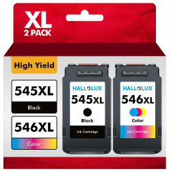🌟 HALLOLUX PG-545XL CL-546XL Patronen für Canon Pixma Drucker Angebot bei HelloDeals