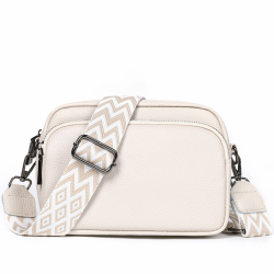 Umhängetasche Damen aus Echtem Leder ✨ Moderne Handtasche mit Breitem Schultergurt Angebot bei HelloDeals