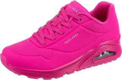 Angebot: Skechers Damen UNO-Night Shades Sneaker 41 EU Hot Pink Durabuck 🛍️👟 Angebot bei HelloDeals