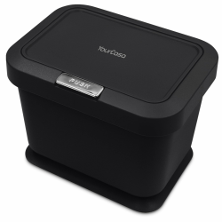 🌿🌟 Biomülleimer Küche 5L - Deckel mit Knopfdruck-Mechanismus Angebot bei HelloDeals