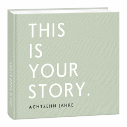 mintkind Erinnerungsbuch Baby bis 18 Jahre - Salbei Leinen 🌟 Angebot bei HelloDeals