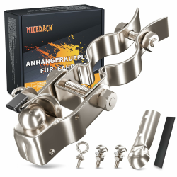 NICEDACK Fahrradanhänger Kupplung 🚲🔗 - Rostfrei, Robust und Sicher Angebot bei HelloDeals