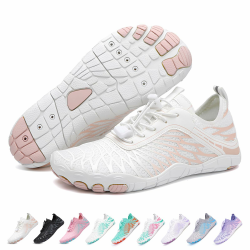 RUYI Unisex Barfußschuhe Damen Herren Wasserschuhe - Weiß 39 EU 🌊 Angebot bei HelloDeals