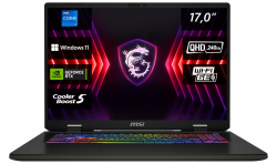 🎮 MSI Sword 17 HX Gaming Laptop | 43,2 cm (17,0') QHD+ | Intel Core i7 14700HX | NVIDIA GeForce RTX 4070 | Windows 11 Angebot bei HelloDeals
