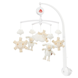 🌙 Fehn Musik Mobile Schaf - Baby Einschlafhilfe Musikspielzeug 🐑 Angebot bei HelloDeals