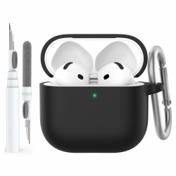 AhaStyle Hülle für AirPods 4 (2024) + Reinigungsstift 🎧🔌 Angebot bei HelloDeals