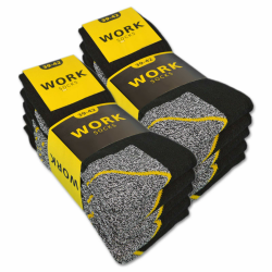 🧦 Herren Arbeitssocken (10 oder 20 Paar) WORK Socken Baumwolle 🧦 Angebot bei HelloDeals