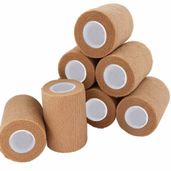 🏥 Selbstklebender Verband, 8 Rollen x 7,5cm x 4,5m Pflaster Rolle Verbandsmaterial Angebot bei HelloDeals