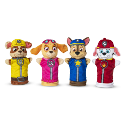 Melissa and Doug Handpuppe Paw Patrol | 4 Kasperle Paw Patrol Handpuppen für Kinder 🐶🚓🚒🚁 | Kasperletheater Handpuppen Kinder Angebot bei HelloDeals