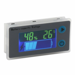 🔋📊 DollaTek Batteriekapazität Monitor 10-100V LCD-Anzeige - Batteriestand & Temperatur Meter ⚡️ Angebot bei HelloDeals