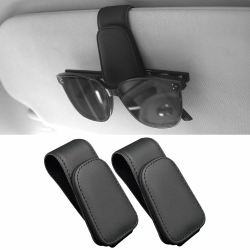 🕶️🚗 Anwlki Brillenhalter für Auto Sonnenblende 2er Packung 🛍️ Angebot bei HelloDeals