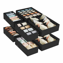 🌟 SONGMICS Unterwäsche-Organizer 8er Set 🌟 Angebot bei HelloDeals
