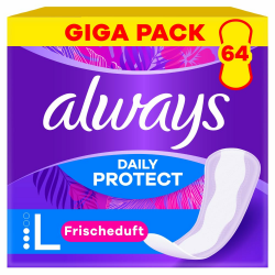 🌸 Angebot: Always Daily Protect Slipeinlagen Damen Long (64 Binden) 🌸 Angebot bei HelloDeals