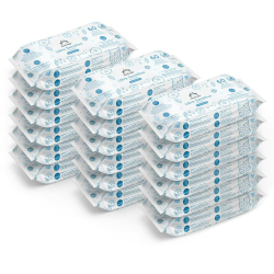 😍 Amazon-Marke - Mama Bear Ultra Sensitive Baby Feuchttücher, Unparfümiert, 1080 Stück (18 Packungen mit 60) 😍 Angebot bei HelloDeals