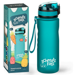 🌈 Schmatzfatz Trinkflasche Kinder 0,5L 🌟 Auslaufsicher & BPA-frei Angebot bei HelloDeals