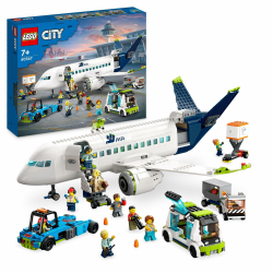 🛫 LEGO 60367 City Passagierflugzeug Spielzeug-Set 🧳🚐🛬 Angebot bei HelloDeals