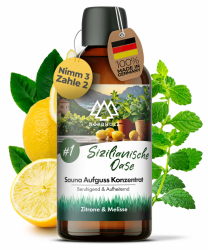 🧖 Saunaaufguss [54 Sorten 15ml, 100ml, 250ml] - #1 Sizilianische Oase, 100ml Angebot bei HelloDeals